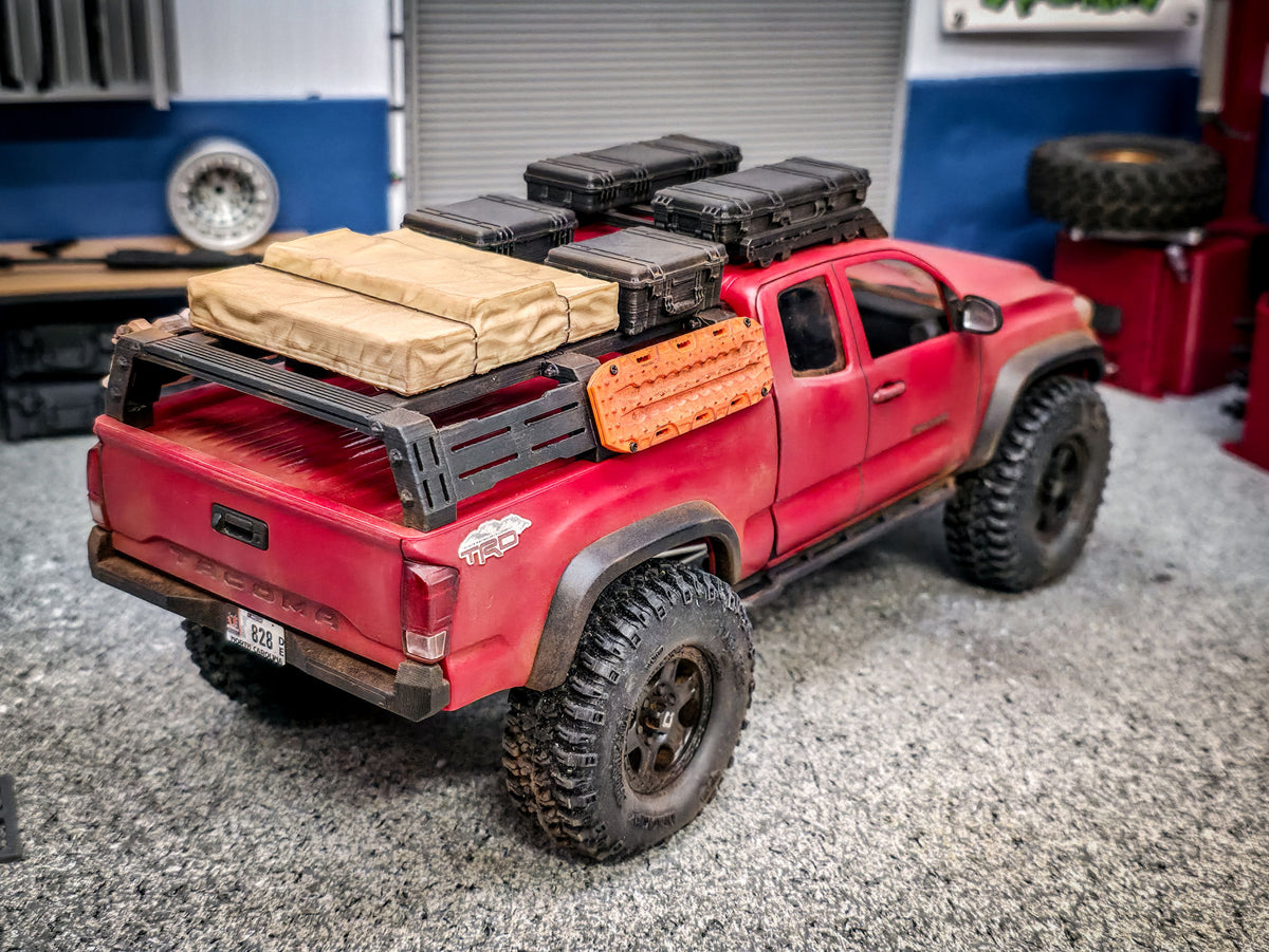 828RC Builder’s Series FCX24M Toyota Tacoma Overland Custom RTR