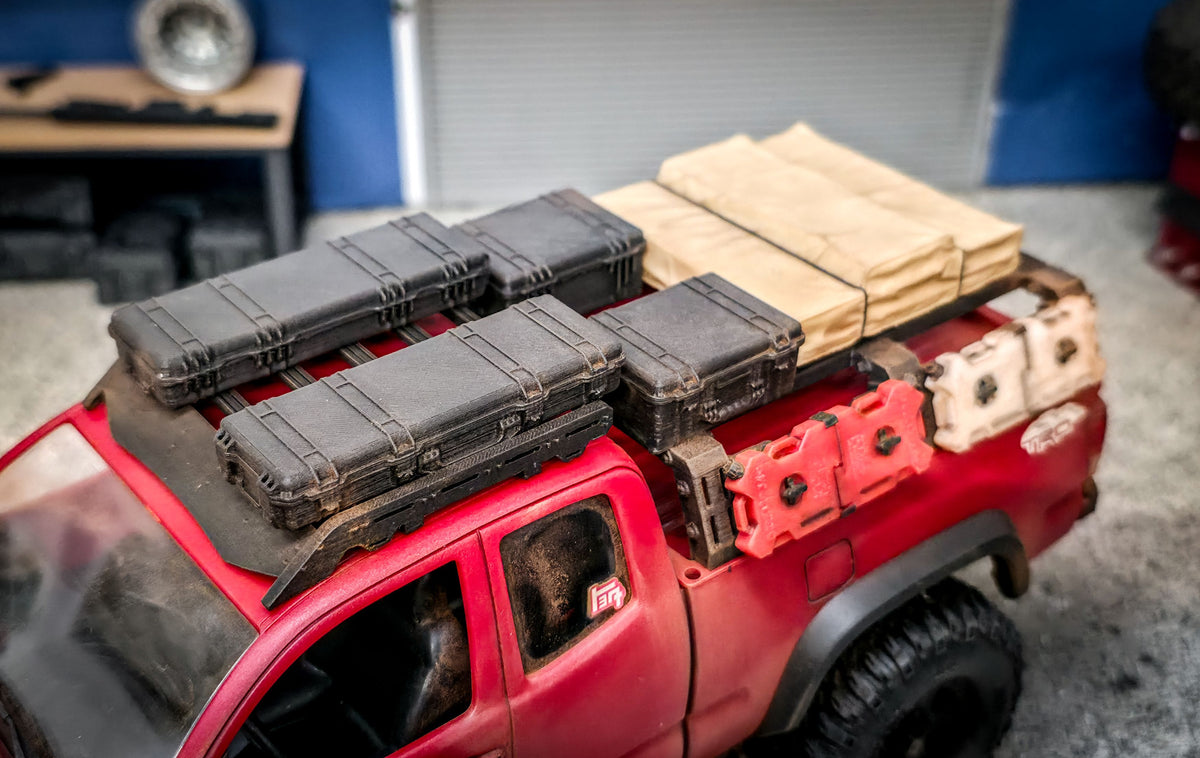 828RC Builder’s Series FCX24M Toyota Tacoma Overland Custom RTR
